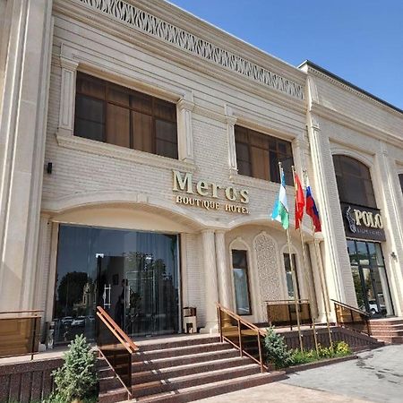 Meros Boutique Hotel Samarkand Exterior foto