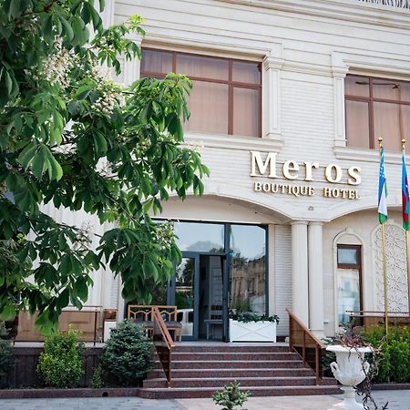 Meros Boutique Hotel Samarkand Exterior foto