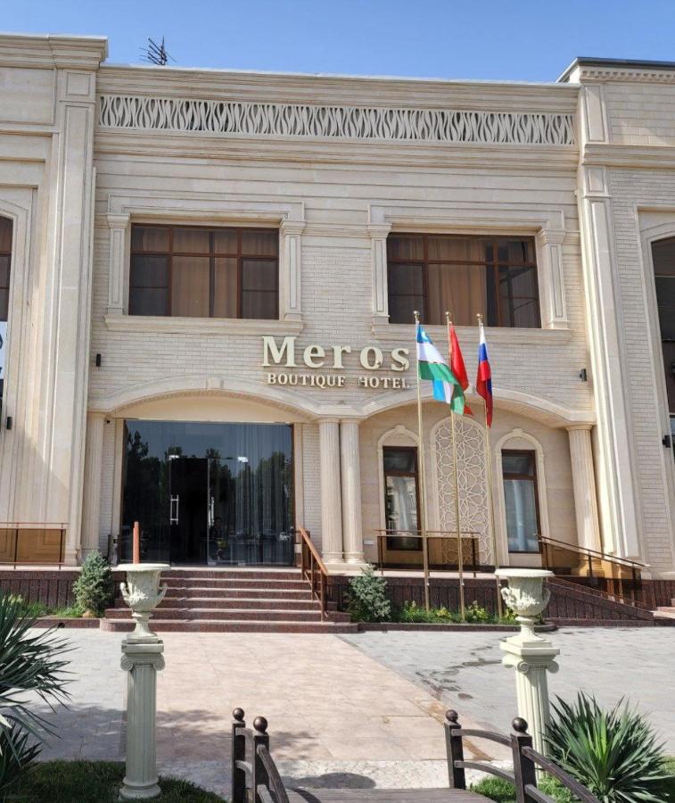 Meros Boutique Hotel Samarkand Exterior foto