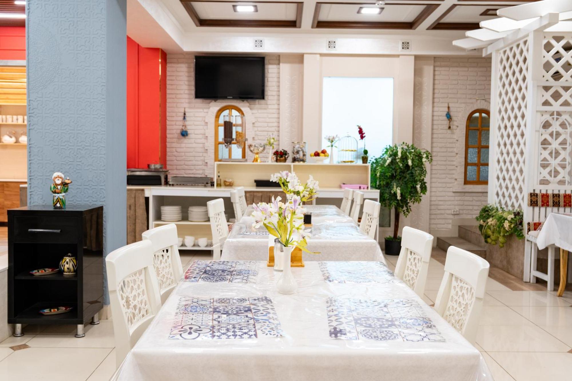 Meros Boutique Hotel Samarkand Exterior foto