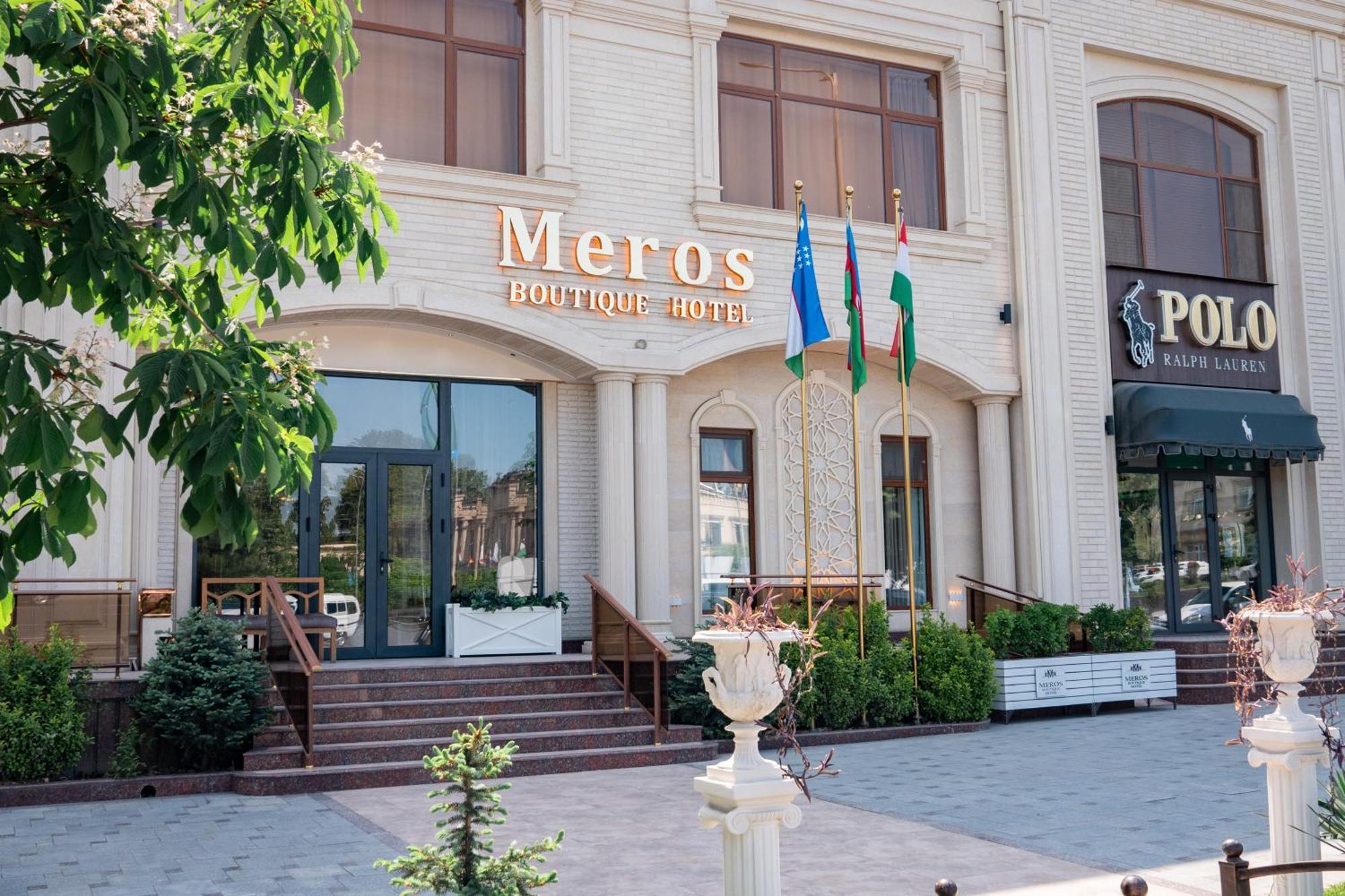 Meros Boutique Hotel Samarkand Exterior foto