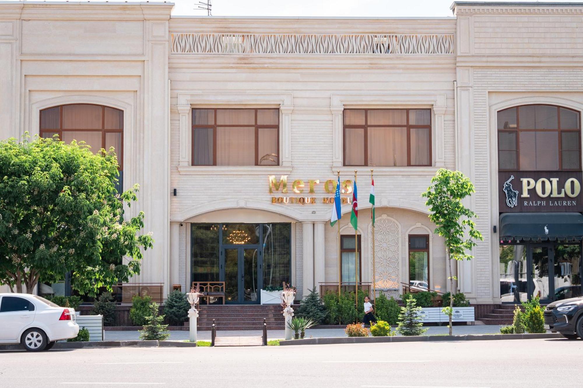 Meros Boutique Hotel Samarkand Exterior foto