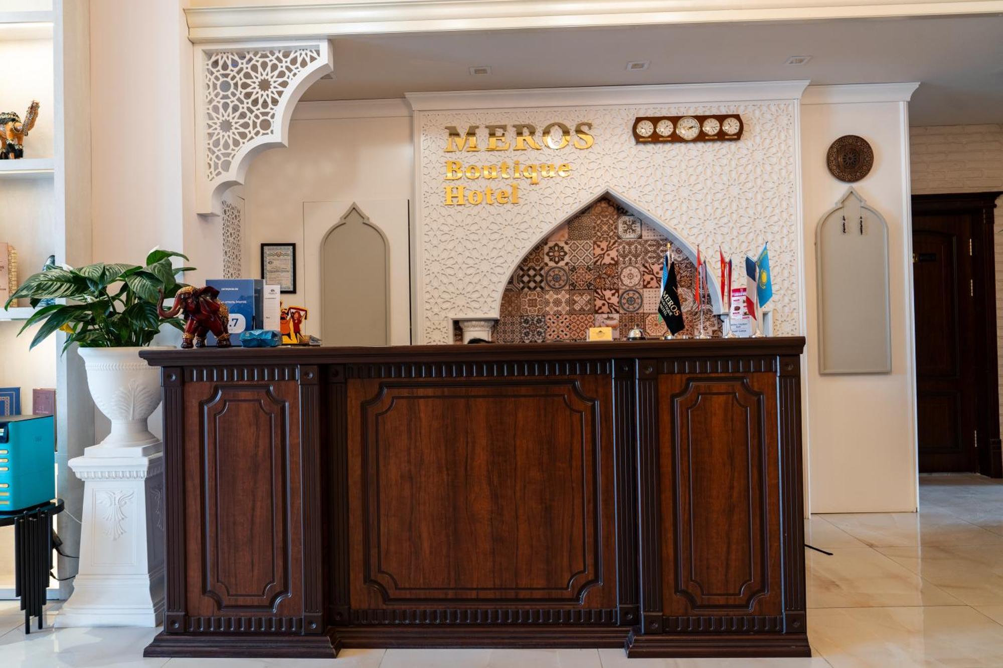 Meros Boutique Hotel Samarkand Exterior foto