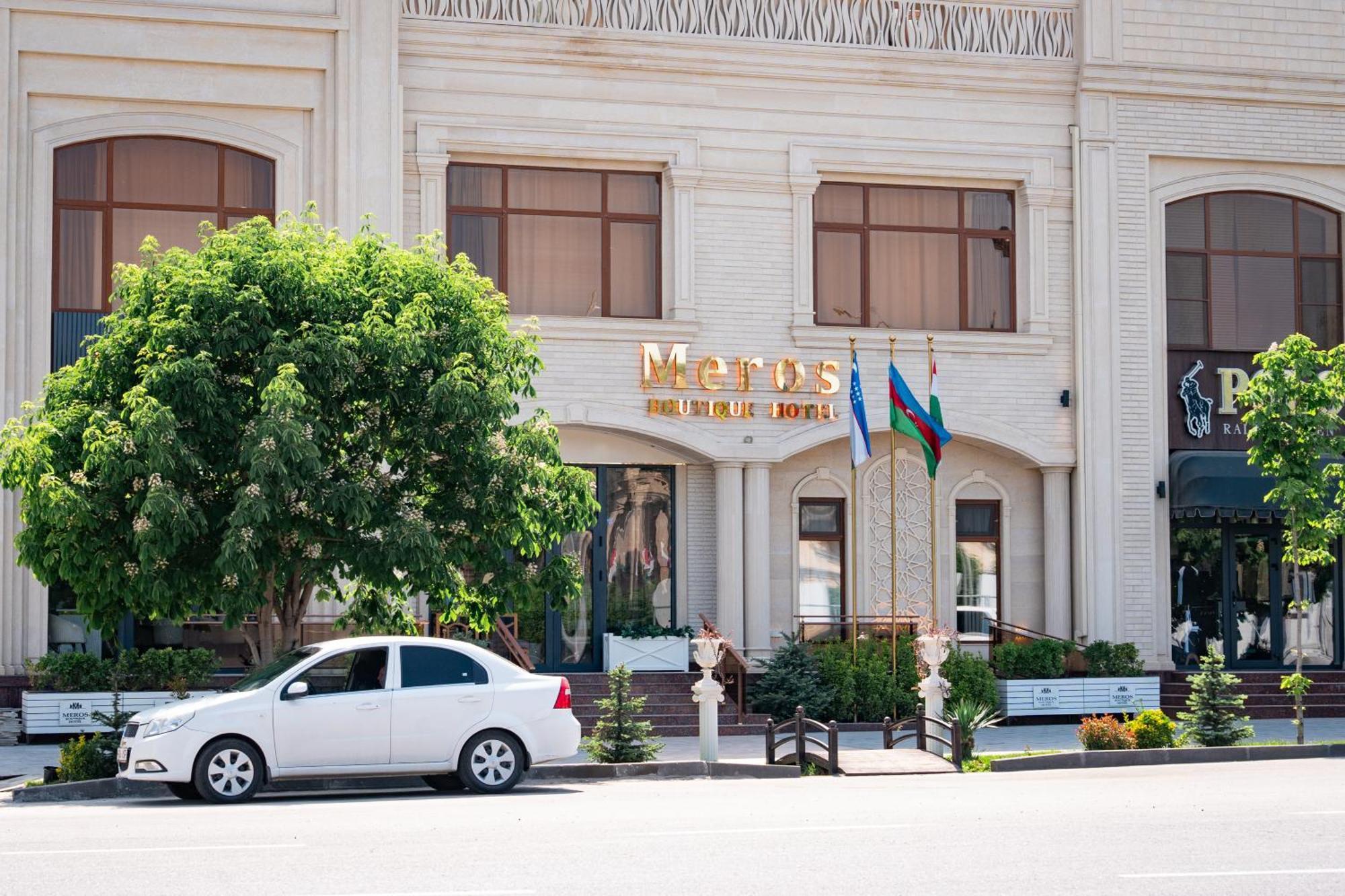Meros Boutique Hotel Samarkand Exterior foto