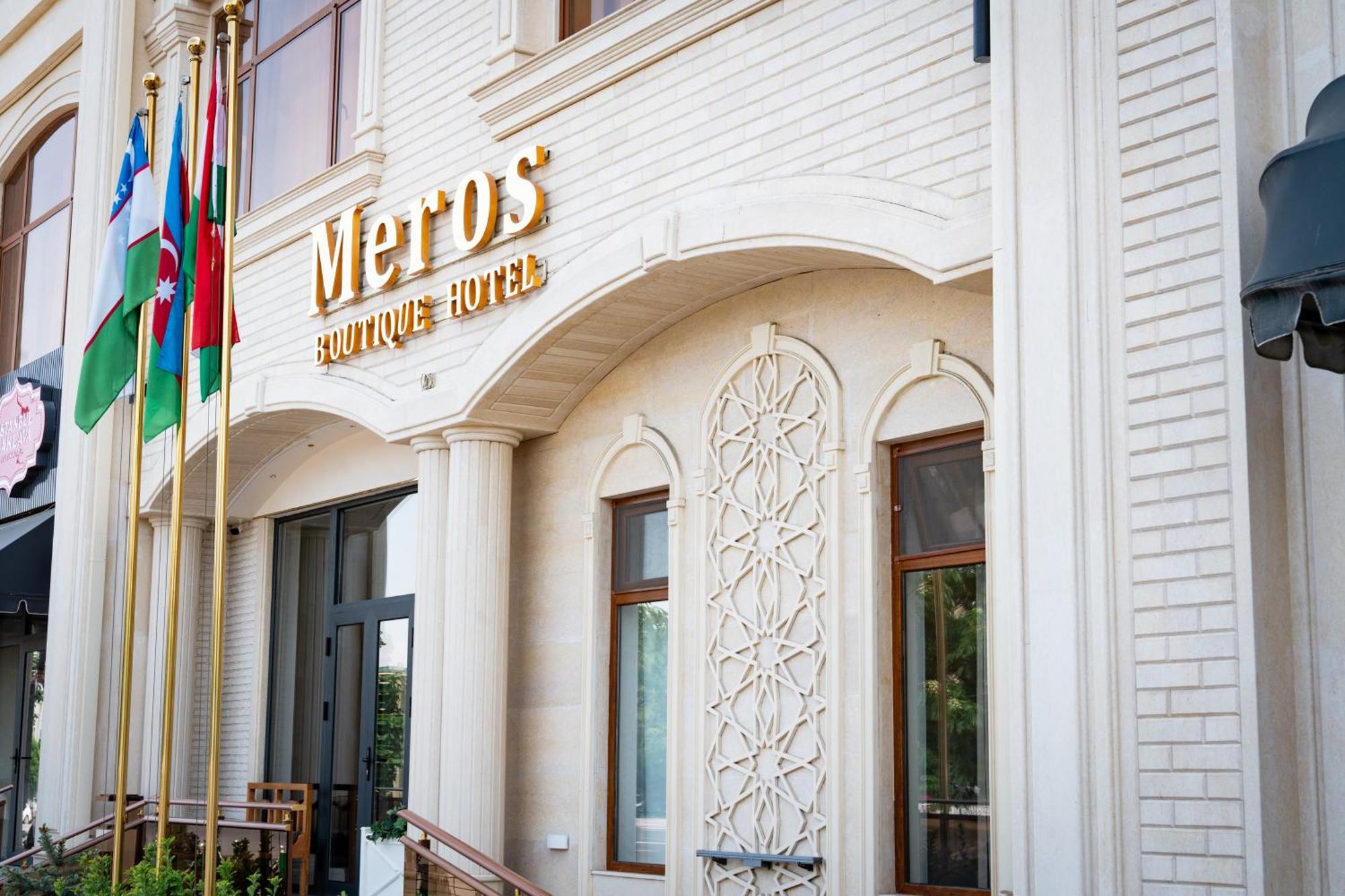 Meros Boutique Hotel Samarkand Exterior foto