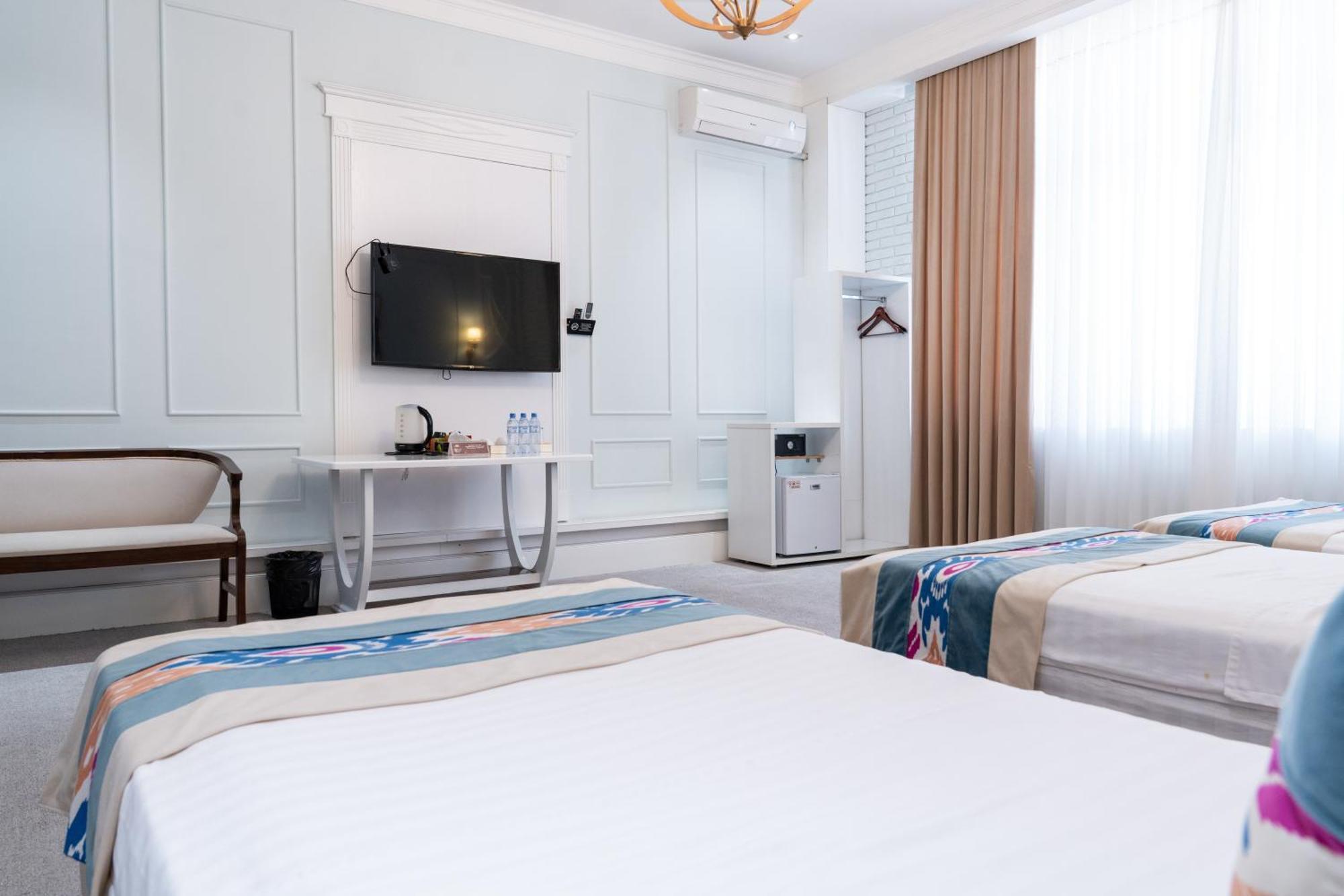 Meros Boutique Hotel Samarkand Exterior foto
