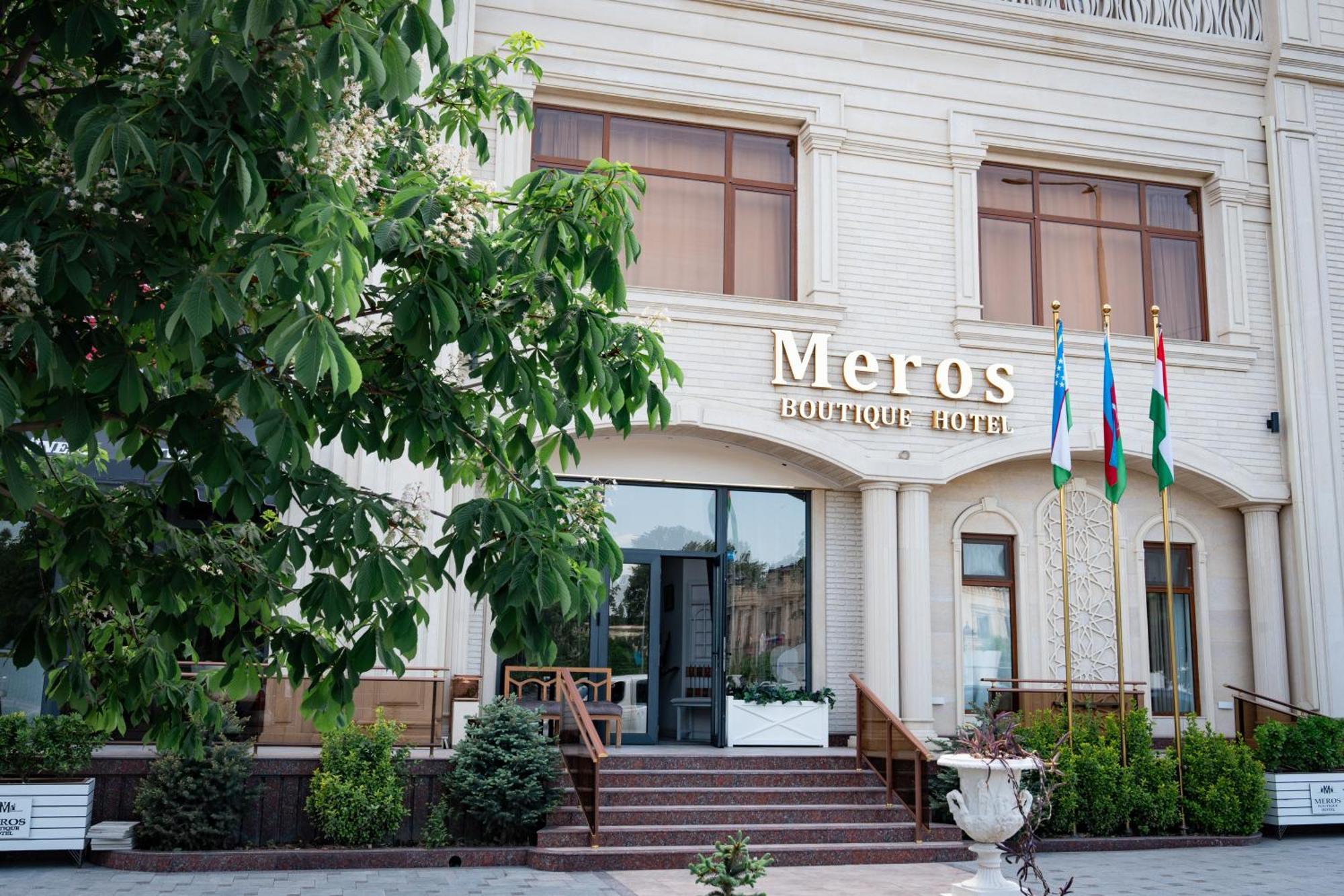 Meros Boutique Hotel Samarkand Exterior foto